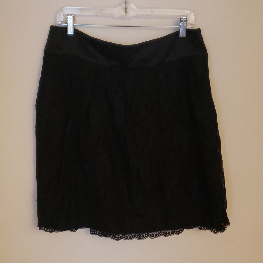 Lace Black Skirt